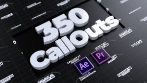 دانلود پروژه پریمیر نوشته راهنما CallOuts | For Premiere Pro and After Effects