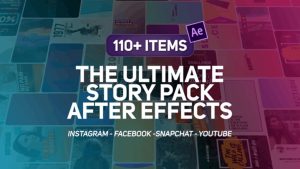 دانلود پروژه افترافکت مجموعه استوری اینستاگرام The Ultimate Story Pack