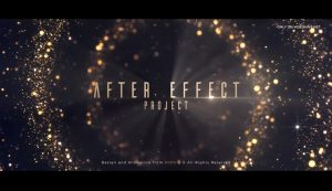 پروژه افترافکت عناوین Awards Titles