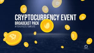 دانلود پروژه افترافکت برودکست ارز دیجیتال Cryptocurrency Event Broadcast Pack