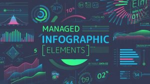 دانلود پروژه افترافکت اینفوگرافیک مدیریت Managed Infographic Elements
