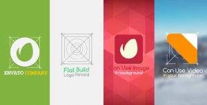 دانلود پروژه افترافکت نمایش لوگو : Flat Build Logo Reveal