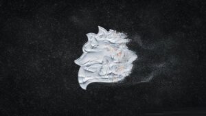 پروژه افتر افکت لوگو با بارش برف Snow logo
