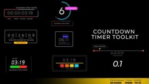 پروژه آماده پریمیر 7 تایمر شمارش معکوس Timer Toolkit
