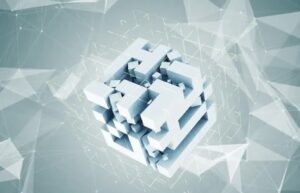 پروژه داوینچی ریزالو لوگو مکعب نئون فناوری Cube + موزیک