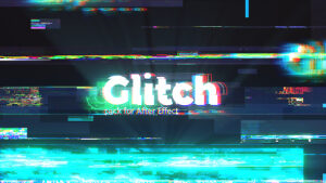 مجموعه 90 ترانزیشن گلیچ پریمیر پرو Glitch Transitions
