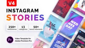 دانلود پروژه پریمیر مجموعه استوری اینستاگرام Instagram Stories v3
