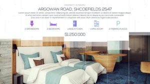 پروژه افترافکت تبلیغاتی املاک و مستغلات Real Estate Colorful Promo
