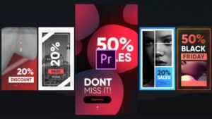دانلود پروژه آماده پریمیر استوری اینستاگرام Sales Instagram Stories