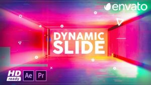 پروژه آماده پریمیر اسلاید داینامیک Dynamic Slide for Premiere Pro