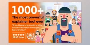 پروژه افترافکت جعبه ابزار کاراکتر موشن گرافیک Explainer Video Toolkit 3