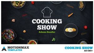 دانلود پروژه افترافکت برودکست نمایش آشپزی Cooking Show