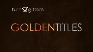 دانلود پروژه افترافکت عناوین طلایی Golden Titles
