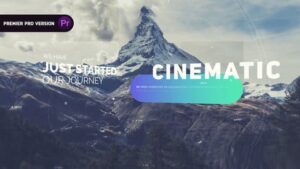 پروژه آماده پریمیر اسلایدشو تیزر سینمایی Cinematic Slideshow