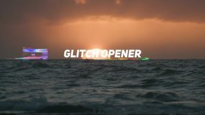 دانلود پروژه پریمیر عناوین تایپوگرافی پارازیت Glitch Opener