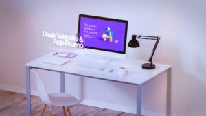 پروژه پریمیر ساخت تبلیغات وبسایت و اپلیکیشن Desk Website