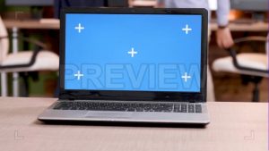 فوتیج کروماکی نوت بوک Green Screen Notebook