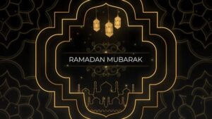 پروژه آماده افتر افکت موشن گرافیک تبریک ماه رمضان Ramadan Greeting