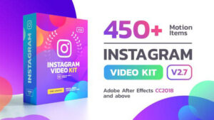 پروژه افتر افکت تیزر تبلیغاتی استوری اینستاگرام Instagram Stories v2.7