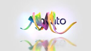 پروژه آماده افتر افکت نمایش لوگو با روبان رنگارنگ Ribbon logo