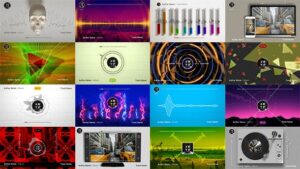پروژه افتر افکت 50 ویژولایزر موسیقی Music Visualizers