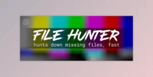 اسکریپت File Hunter جستجوی فایل های پروژه در افترافکت به همراه کرک