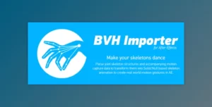 اسکریپت BVH Importer وارد کردن انیمیت های موشن کپچر ساخته شده به همراه کرک
