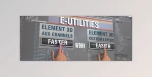 اسکریپت E-Utilities ویرایش برروی پلاگین Element 3d به همراه کرک