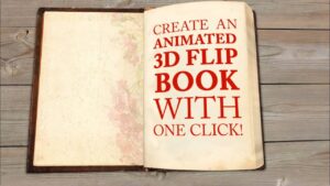 اسکریپت 3D Flip Book ایجاد کتاب سه بعدی همراه کرک