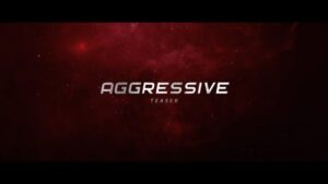 دانلود رایگان پروژه افترافکت تیزر تبلیغاتی Aggressive Teaser