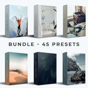 45 پریست آماده لایت روم لوکس Presets Bundle Deluxe Edition