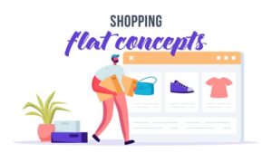 پروژه آماده افتر افکت موشن گرافیک با موضوع خرید Shopping
