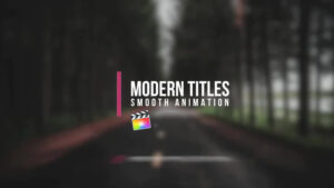 پروژه آماده فاینال کات مجموعه تاتیل مدرن Modern Titles