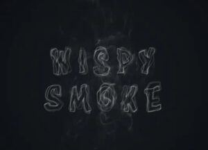 پروژه آماده پریمیر تایتل به شکل دود Wispy Smoke