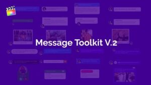 پروژه آماده فاینال کات جعبه ابزار پیام Message Toolkit V.2