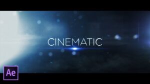 پریست Cinematic Titles برای افتر افکت