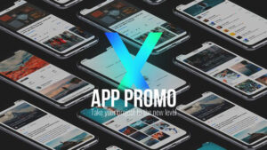 دانلود پروژه افتر افکت 18 موکاپ موبایل برای تبلیغ اپلیکیشن
