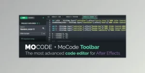اسکریپت MoCode کد نویسی در نرم افزار افترافکت به همراه کرک