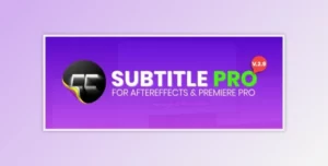 اسکریپت Subtitle Pro نوشتن زیرنویس حرفه ای به همراه کرک