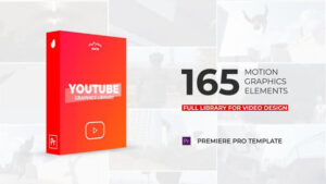 پروژه پریمیر گرافیک کانال یوتیوب Youtube Motion Library