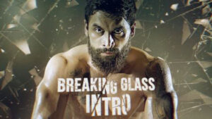 پروژه پریمیر معرفی با شکستن شیشه Breaking Glass Intro