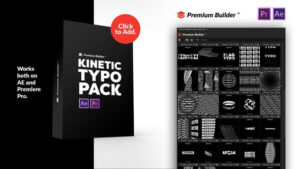 پروژه افتر افکت 130 تایپوگرافی موشن Kinetic Typography