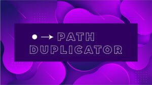 دانلود اسکریپت Path Duplicator کپی گرفتن از یک جسم و قرار دادن آن بر روی ماسک در افترافکت به همراه کرک