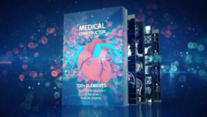 پروژه آماده افترافکت مجموعه المان گرافیک پزشکی AtomX Medical Constructor