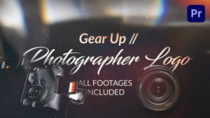 پروژه پریمیر لوگو با نمایش سریع تصاویر عکاسان Photographer