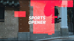 پروژه آماده پریمیر ساخت وله ورزشی جذاب Sports Opener