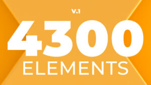 پروژه آماده پریمیر 4300 المان متحرک مدرن X-Elements