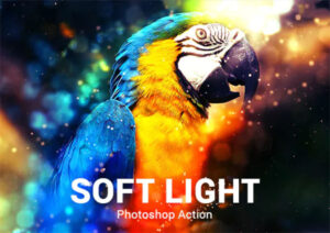 دانلود اکشن فتوشاپ Soft Light با افکت نوری پیشرفته
