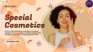 پروژه پریمیر اسلایدشو لوازم آرایش Cosmetics Slideshow