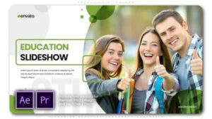 پروژه پریمیر اسلایدشو مرکز آموزشی Education Slideshow